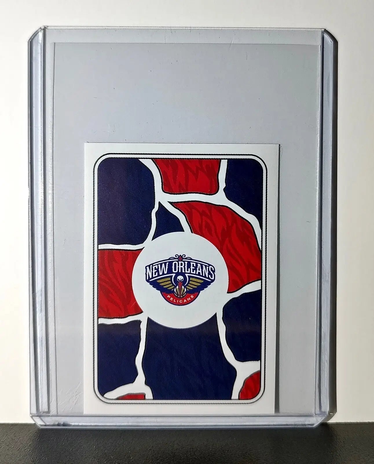 Logo 2024-25 Panini NBA #405 Sticker Card New Orleans Pelicans - Basketball Card Single