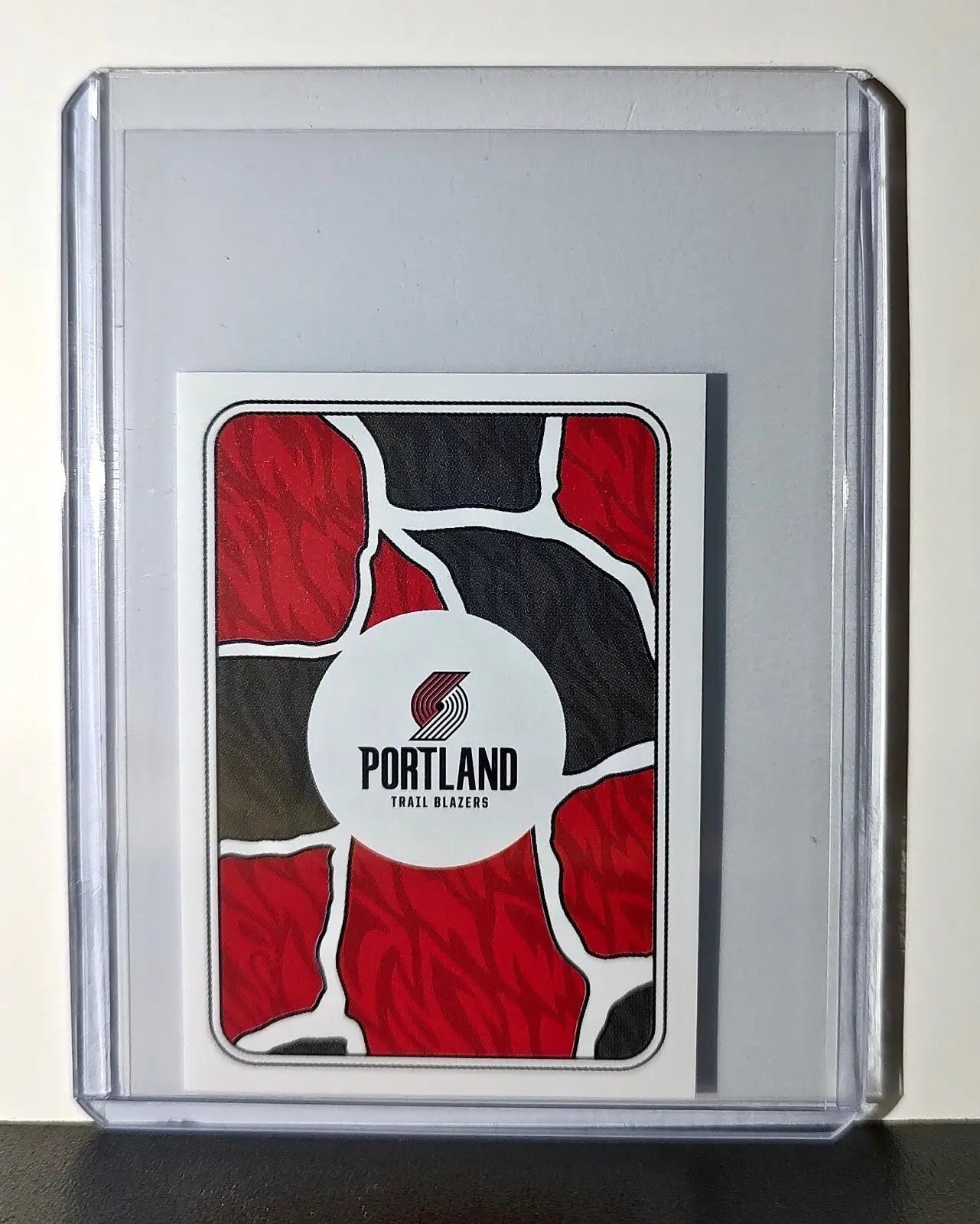 Logo 2024-25 Panini NBA #444 Sticker Card Portland Trail Blazers - Basketball Card Single