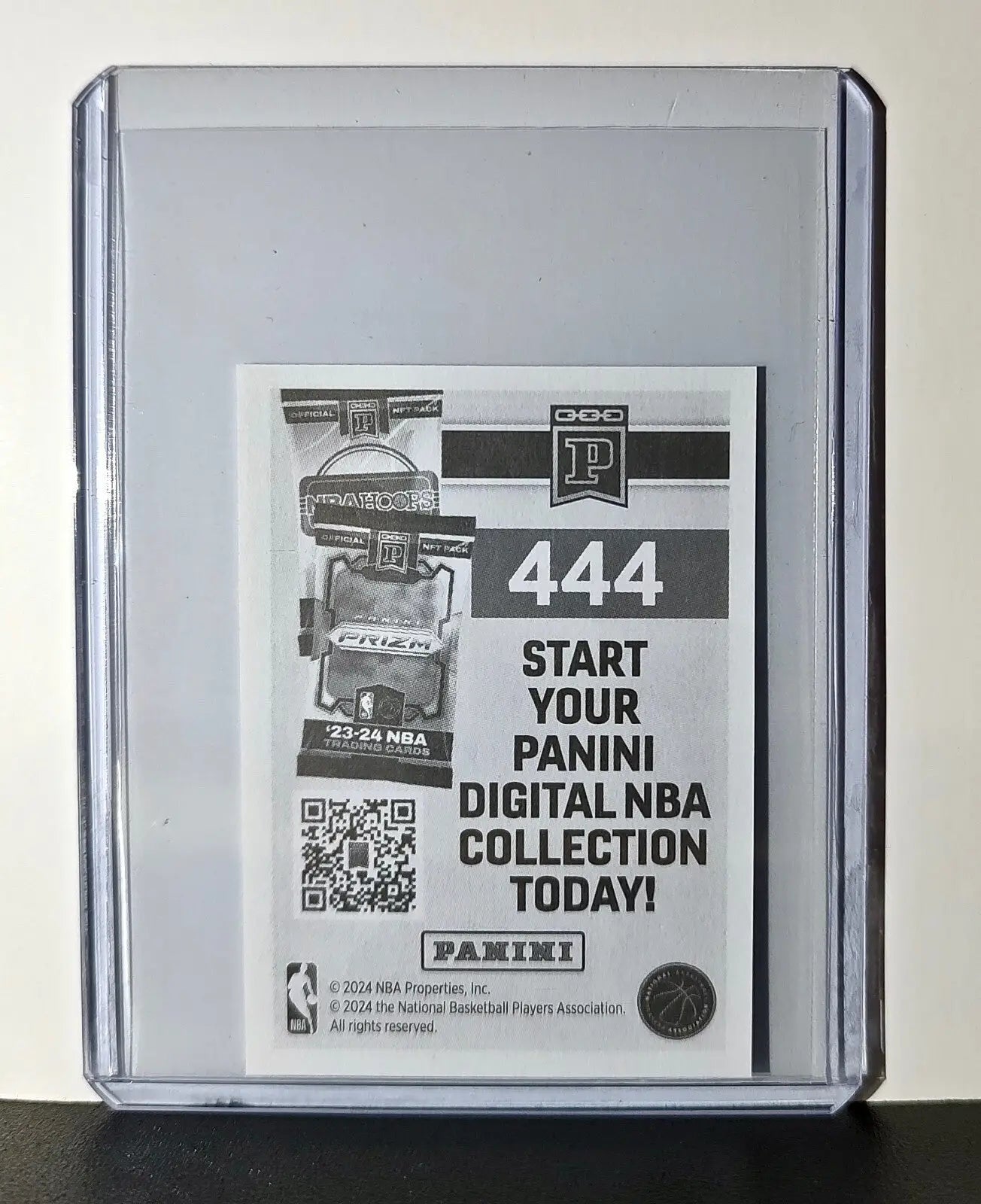Logo 2024-25 Panini NBA #444 Sticker Card Portland Trail Blazers - Basketball Card Single