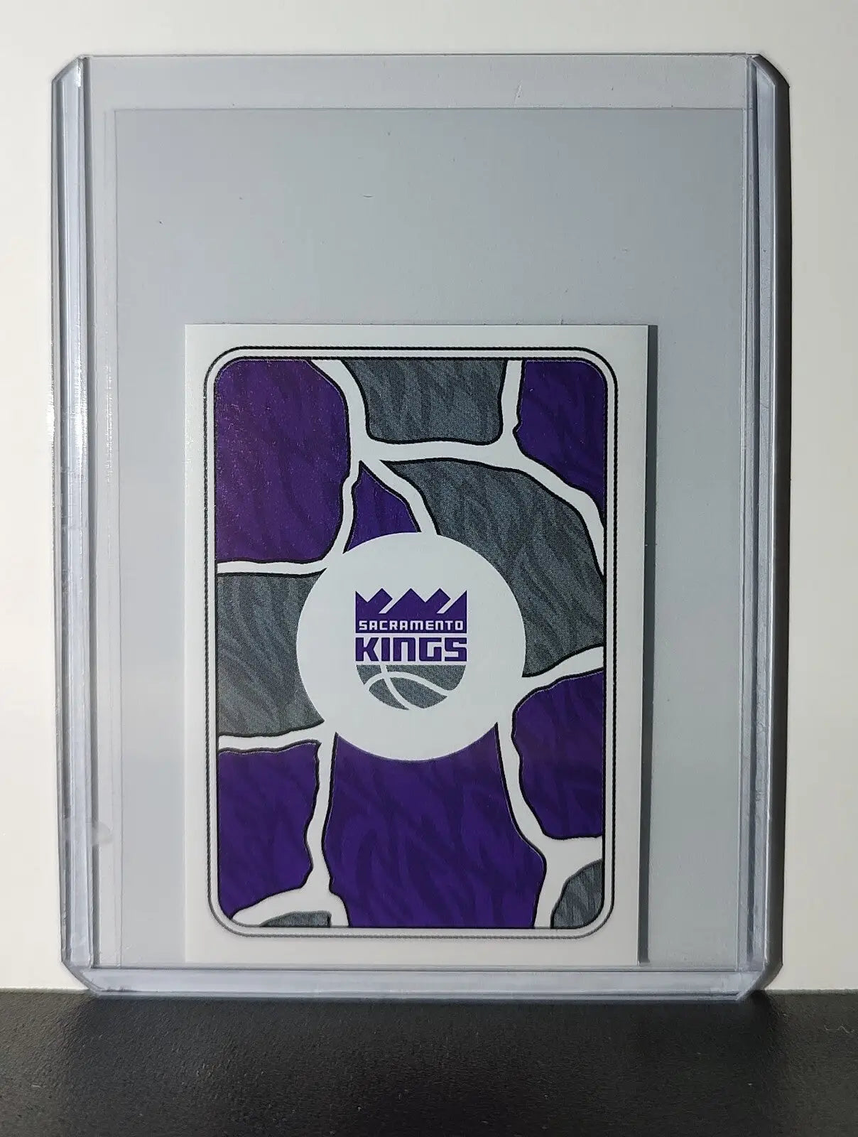 Logo 2024-25 Panini NBA #457 Sticker Card Sacramento Kings - Basketball Card Single
