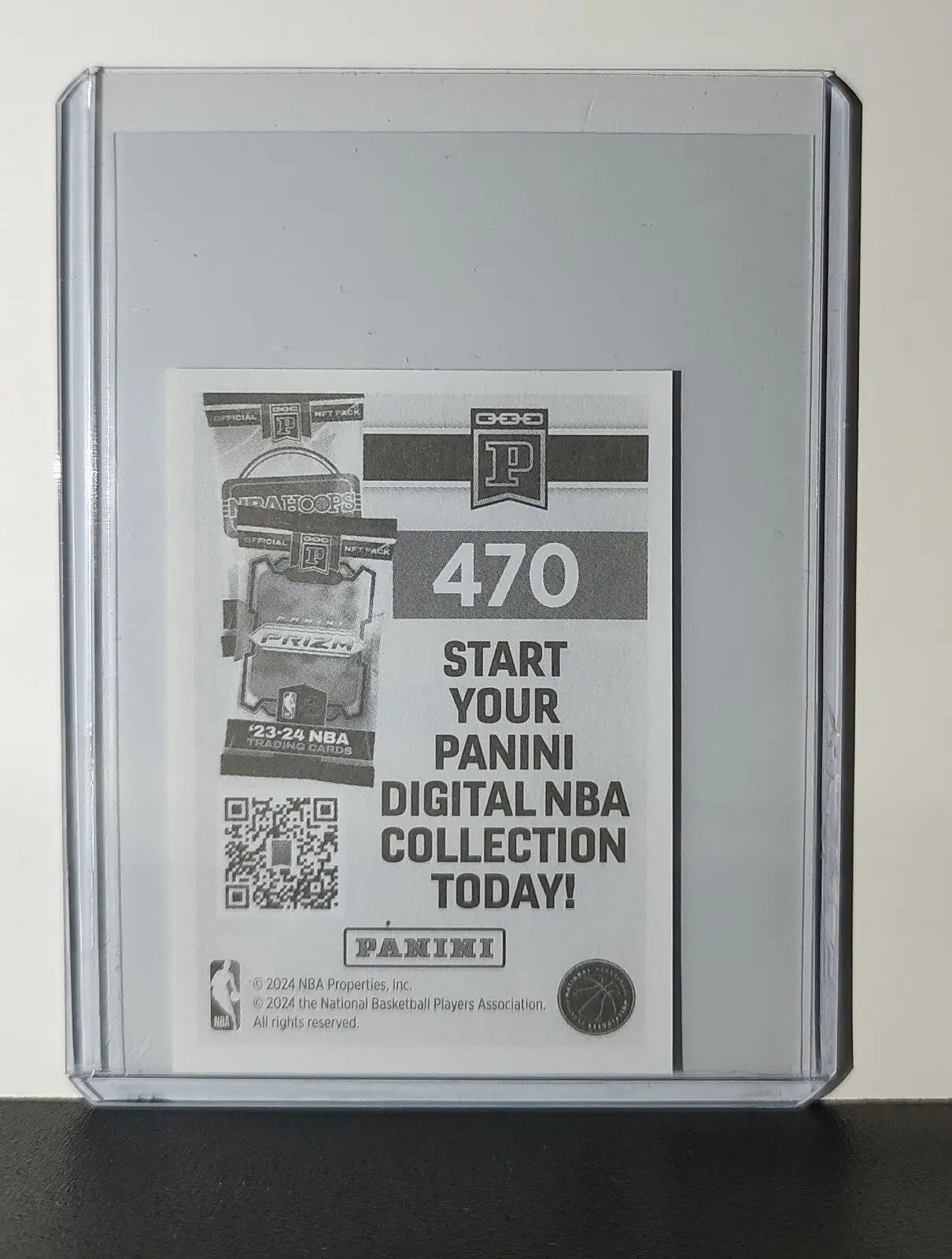 Logo 2024-25 Panini NBA #470 Sticker Card San Antonio Spurs