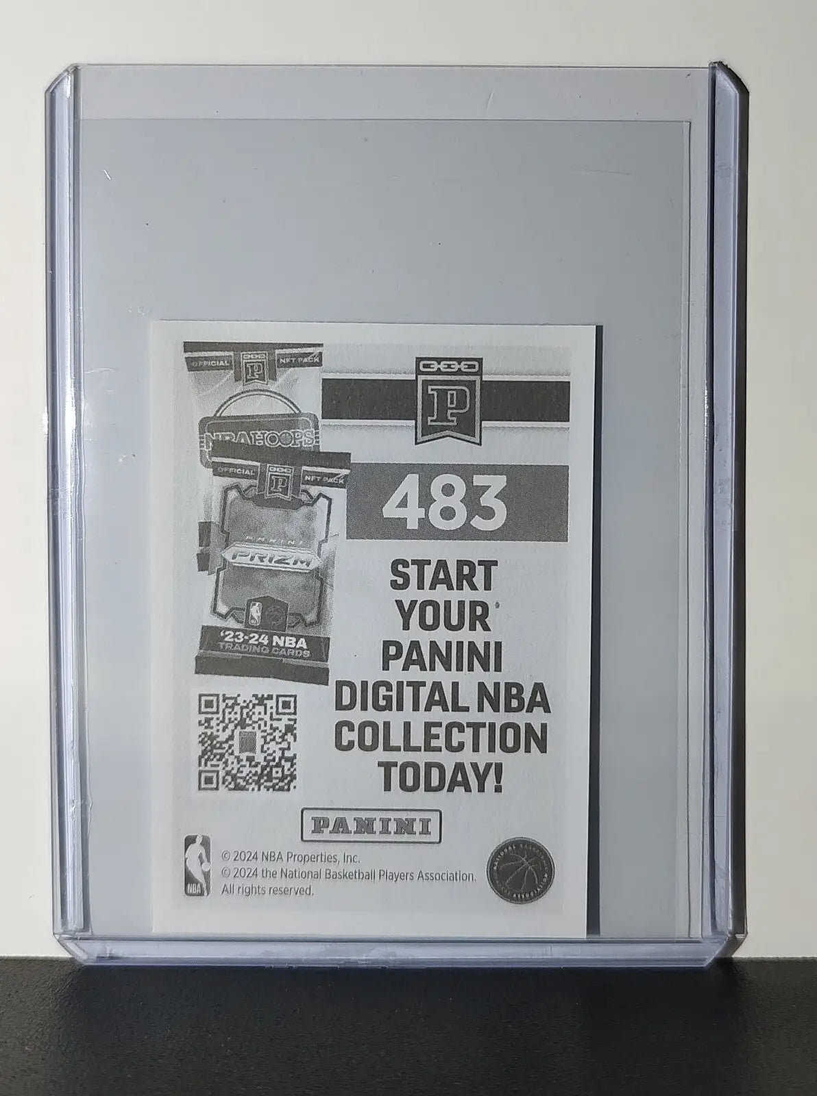 Logo 2024-25 Panini NBA #483 Sticker Card Utah Jazz