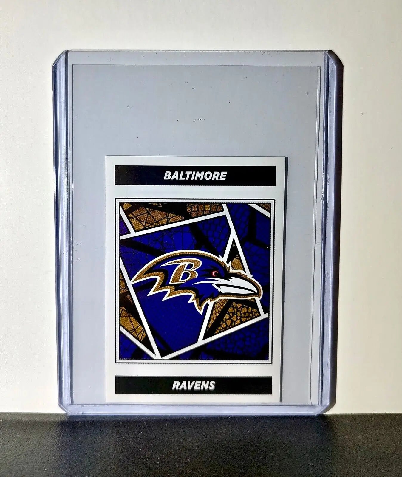 Logo 2024 Panini NFL Sticker #105 Baltimore Ravens - Football Card Single