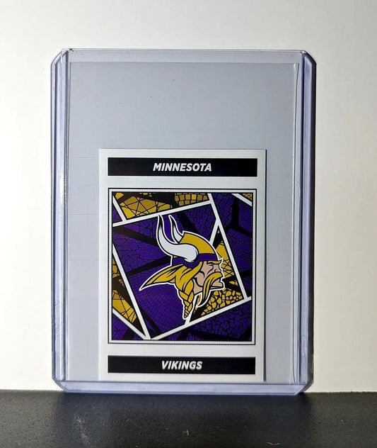 Logo 2024 Panini NFL Sticker #409 Minnesota Vikings - Football Card Single