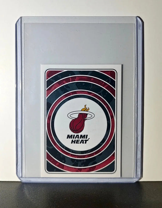Logo Miami Heat 2023-24 Panini NBA #204 Sticker Miami Heat - Basketball Card Single