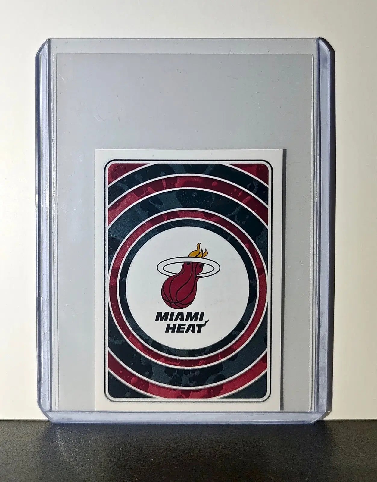 Logo Miami Heat 2023-24 Panini NBA #204 Sticker Miami Heat - Basketball Card Single