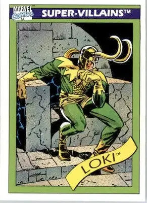 Loki - 1990 Impel Marvel Universe - #54 - Non_sport - Non-Sports Card Single