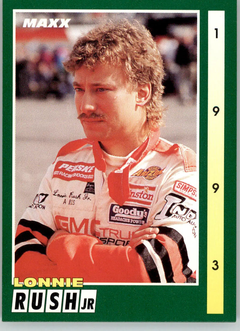 Lonnie Rush Jr. - 1993 Maxx - #81 - Racing - Racing Card Single