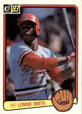 Lonnie Smith - 1983 Donruss - #91 - Baseball - Baseball Card Single