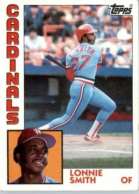 Lonnie Smith - 1984 Topps - #580 - Baseball - Baseball Card Single