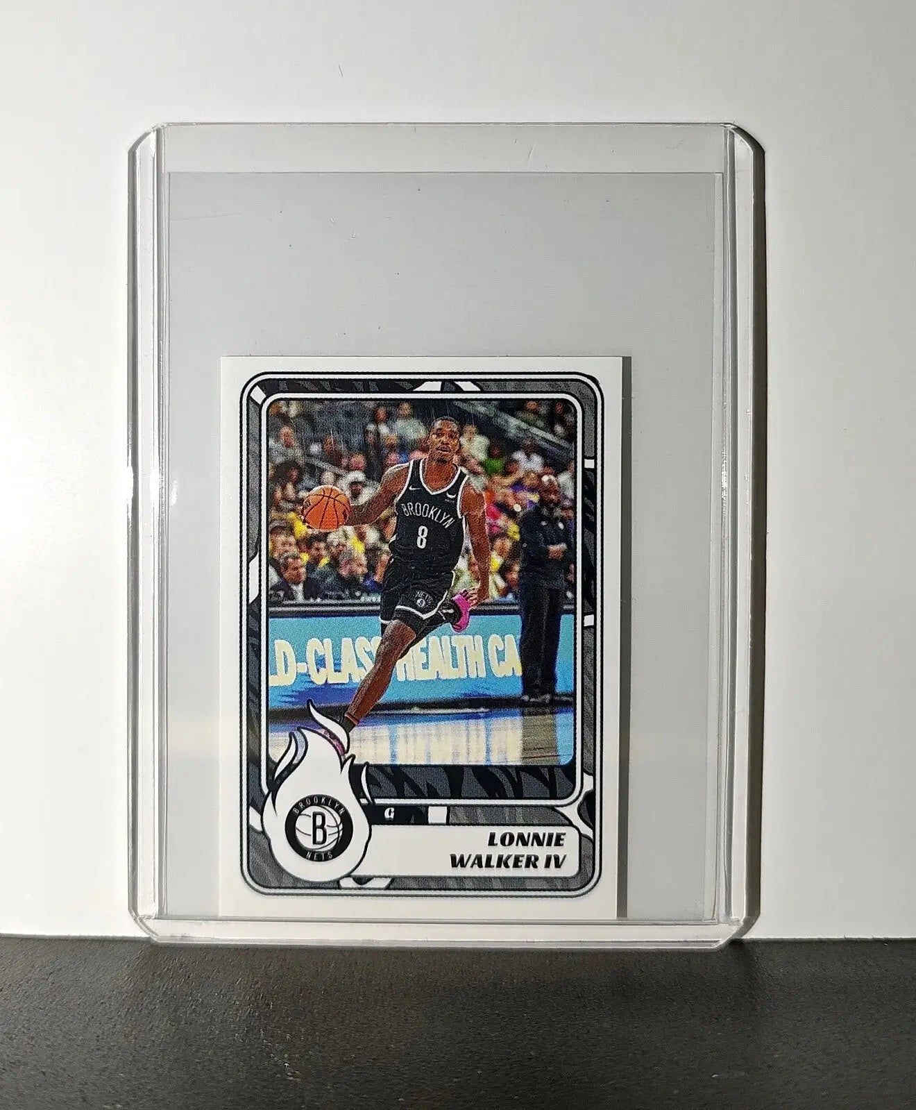 Lonnie Walker IV 2024-25 Panini NBA #133 Sticker Card Brooklyn Nets - Basketball Card Single