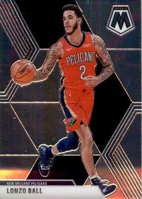 Lonzo Ball - 2019-20 Panini Mosaic - #166 - Basketball