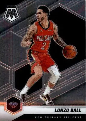 Lonzo Ball - 2020-21 Panini Mosaic - #37 - Basketball - Basketball Card Single