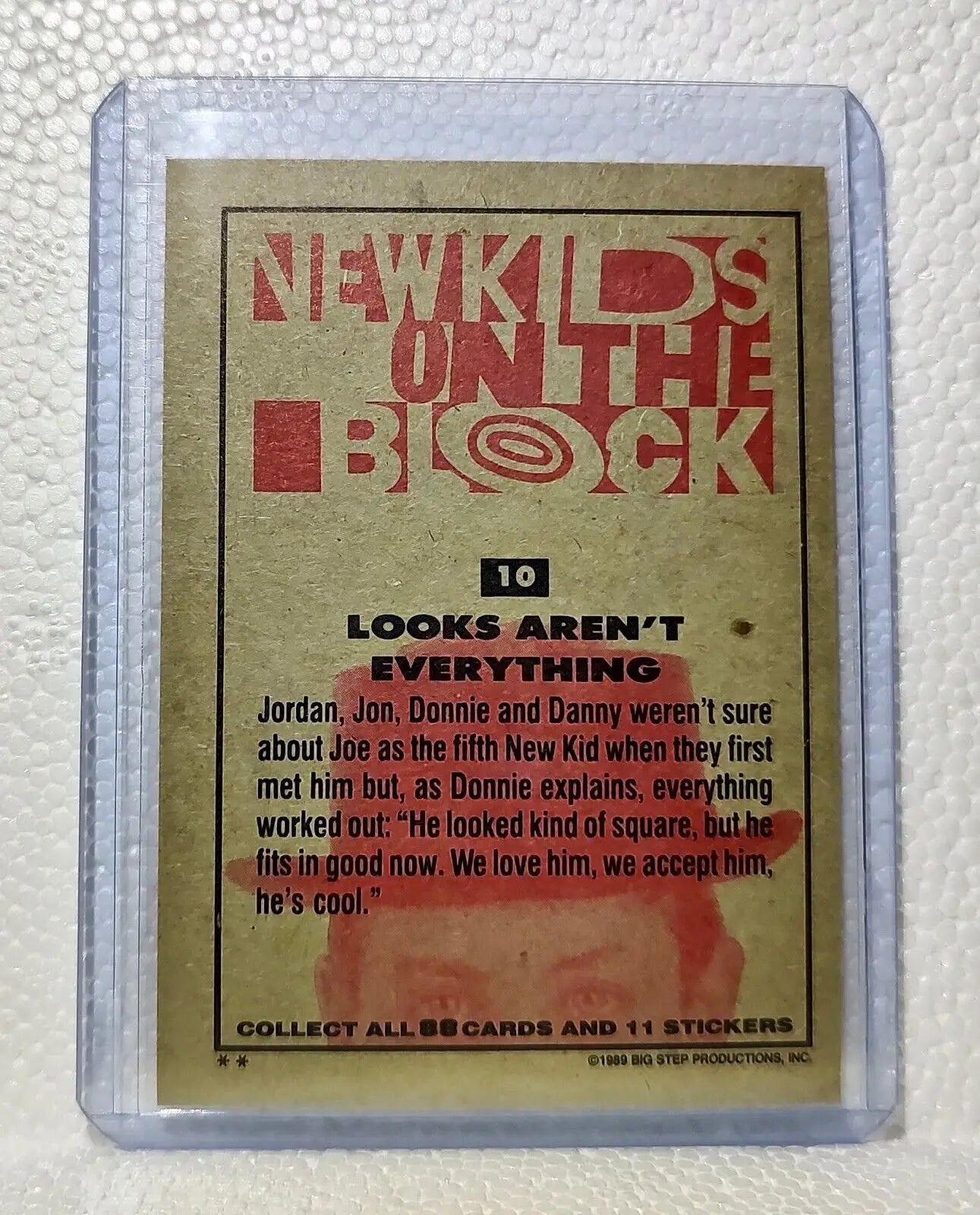 Looks Aren’t Everything 1989 New Kids on the Block #10 Trading Card