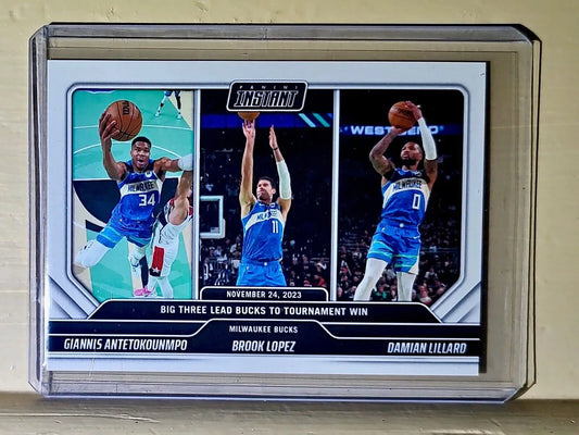 Lopez/Lillard/Antetokounmpo 2023-24 Panini #100 Basketball NBA Card 1 of 82 - Basketball Card Single