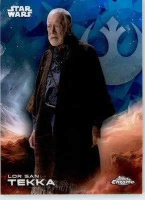 Lor San Tekka - 2025 Topps Chrome Sapphire Edition Star Wars - #82 - Non_sport - Star Wars Card Single