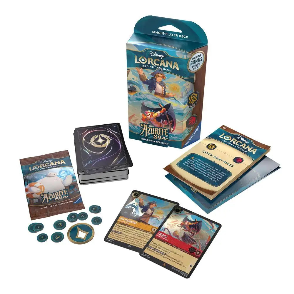 Lorcana TCG: Azurite Seas Starter Deck - A Seaworthy Crew - Lorcana Card Box