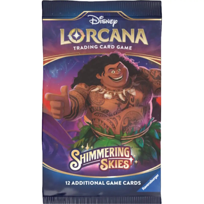 Lorcana TCG: Shimmering Skies Booster Pack - Lorcana Card Pack