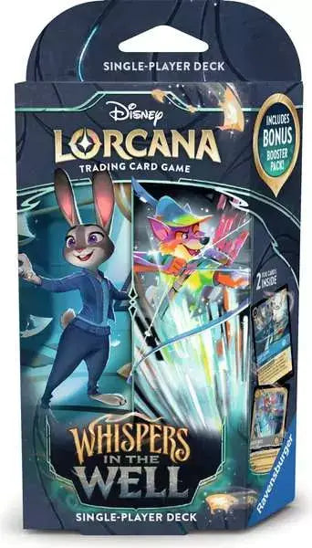 Lorcana Whispers in the Well - Starter Deck (Sapphire & Steel) - Lorcana Card Box