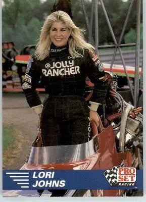 Lori Johns - 1991 Pro Set NHRA - #4 - Racing - Racing Card Single