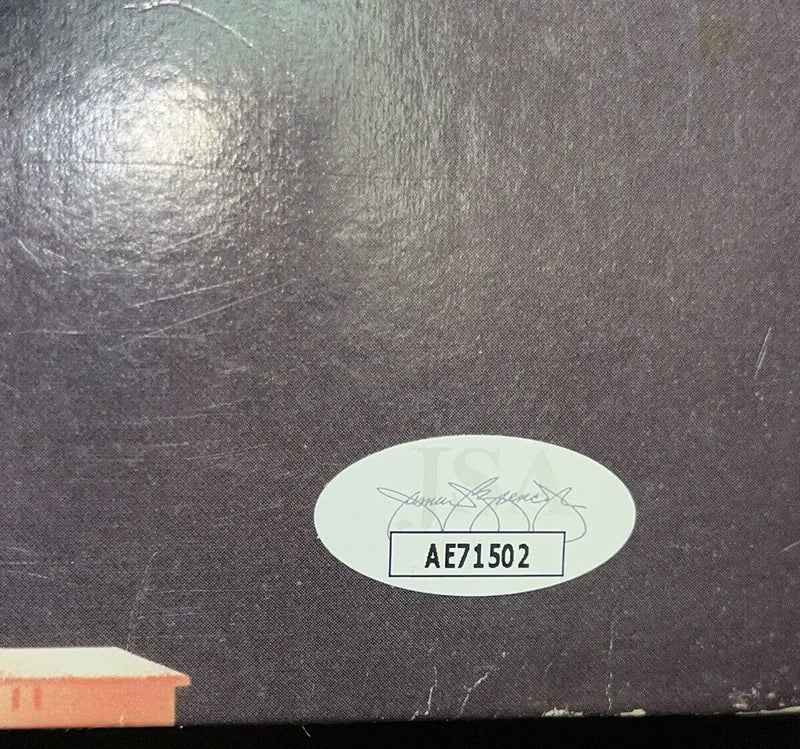 JSA authentication sticker for Lori Singer Signed Footloose LP Autographed Album