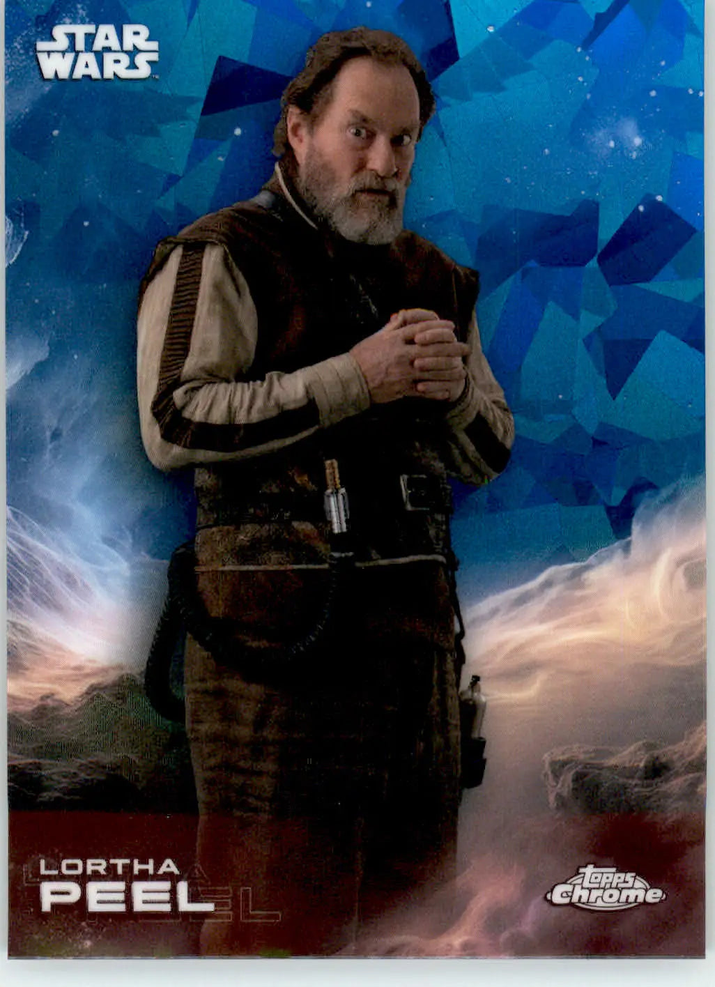 Lortha Peel - 2025 Topps Chrome Star Wars Sapphire - #132 - Non_sport - Star Wars Card Single