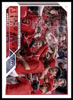Los Angeles Angels 2023 Topps #93 Los Angeles Angels - Baseball Card Single
