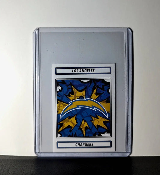 Los Angeles Chargers Logo 2025 Panini NFL #294 Sticker - Football Card Single