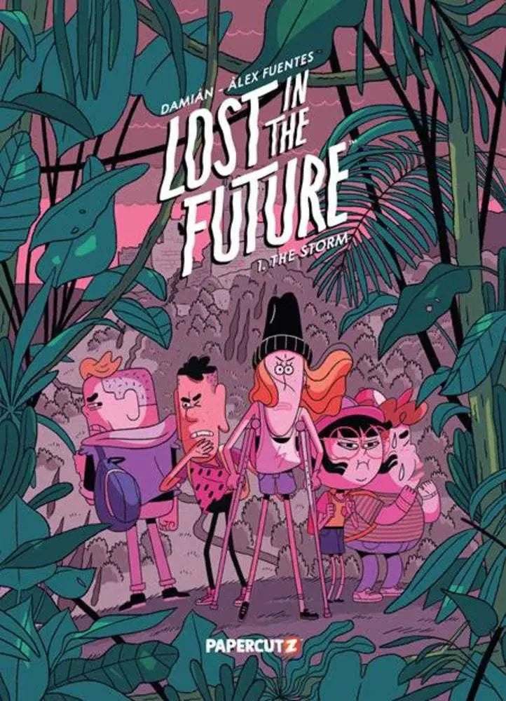 Lost In The Future comic book cover for Lost In The Future Graphic Novel Volume 01 The Storm