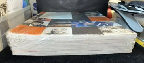 Wrapped coffee table book LOT 5 Baseball HOF 1999 Yearbook Magazine with baseball cards