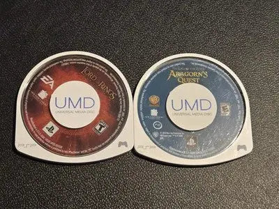 Lot of 2 PSP UMD Games lord of the rings game lot Untested - pre-owned - Entertainment Memorabilia