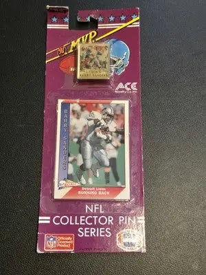 Lot of 6 NFL Collector Pin Series 1991 ACE Novelty w/ Card Marino Montana Aikman - Sports Memorabilia