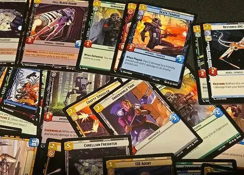 Lot Of 75+ Star Wars Unlimited TCG Cards - Star Wars Card Box