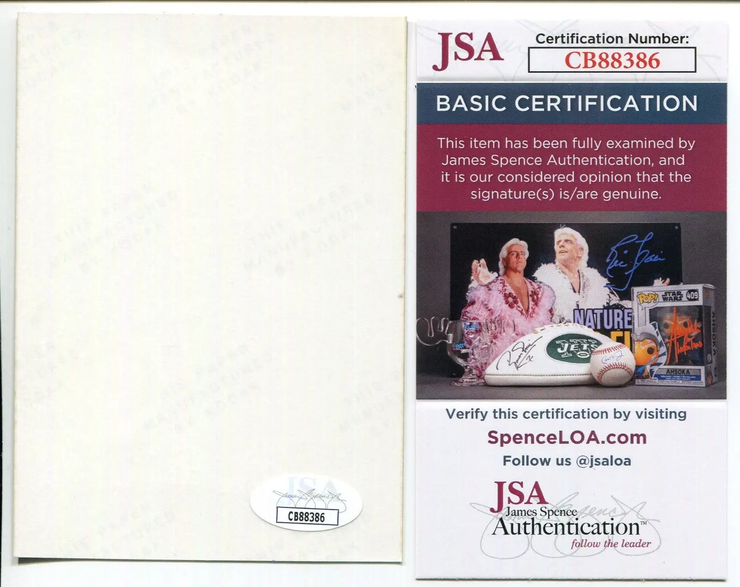 Lou Fonseca Hand Signed Baseball Chicago Cubs Wrigley Ivy 3x5 Photo JSA AUTO - Sports Memorabilia