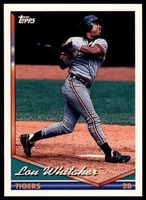 Lou Whitaker 1994 Topps #410 Detroit Tigers - Baseball Card Single