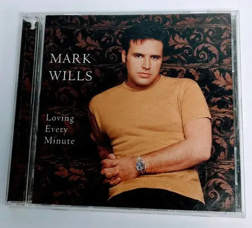 CD album in jewel case featuring Mark Wills Loving Every Minute with original gloss