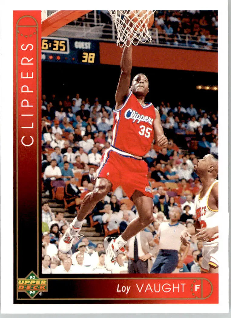 Loy Vaught - 1993-94 Upper Deck - #111 - Basketball - Basketball Card Single