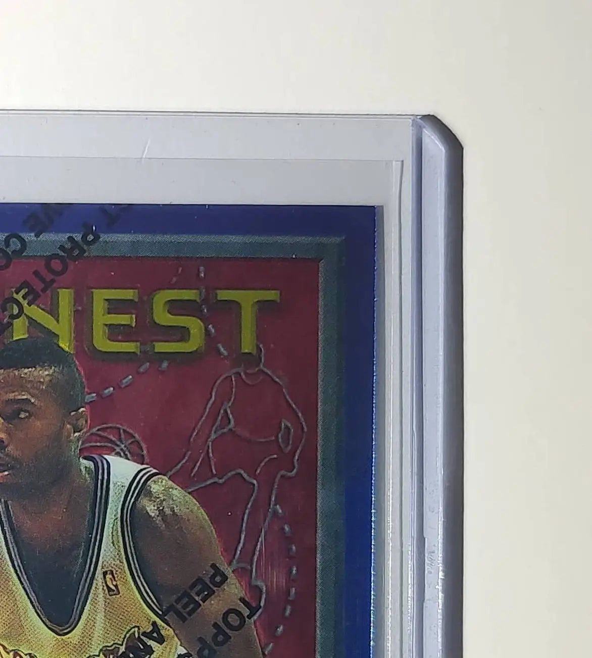 Loy Vaught 1995-96 Topps Finest NBA #204 Card Clippers