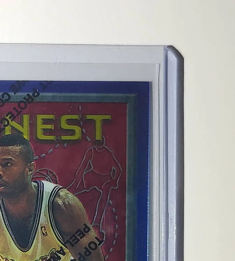 Loy Vaught 1995-96 Topps Finest NBA #204 Card Clippers