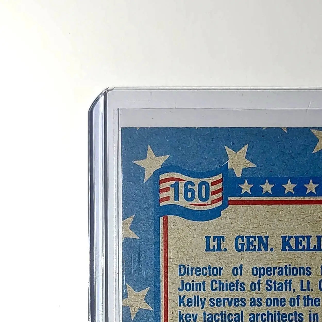 Lt. Gen. Thomas Kelly 1991 Topps Desert Storm #160 Card - Other
