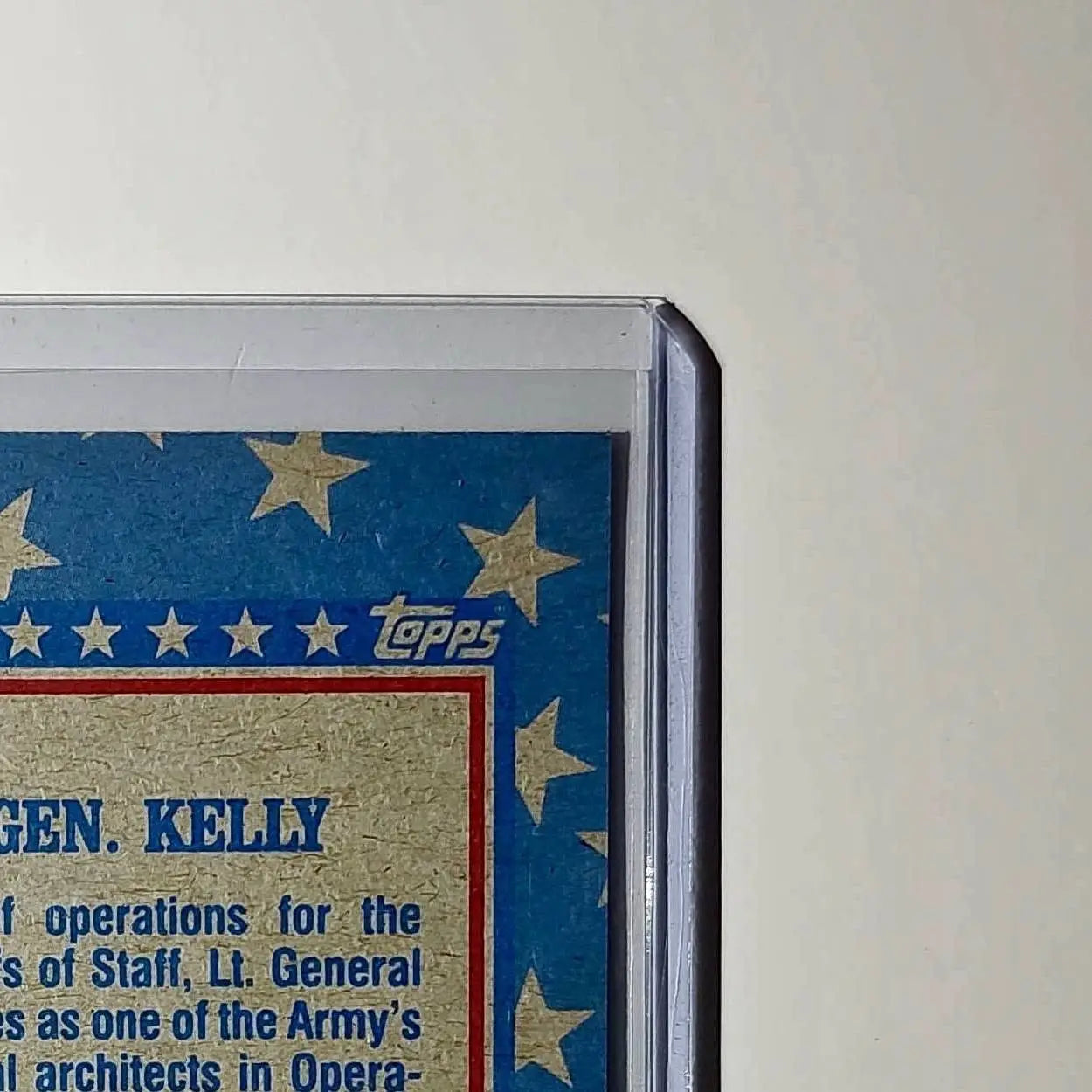 Lt. Gen. Thomas Kelly 1991 Topps Desert Storm #160 Card - Other