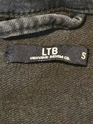 LTB Denim Jacket Womens S Slim Distressed Dark Wash Cropped Fit Casual - Apparel