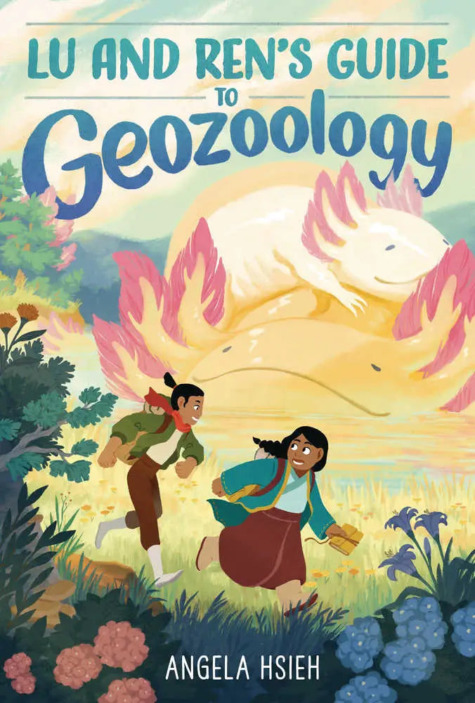 Children’s book cover of Rens Guide To Geozoology Graphic Novel for kids