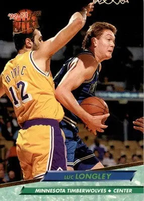 Luc Longley - 1992-93 Ultra - #111 - Basketball - Basketball Card Single