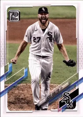 Lucas Giolito 2021 Topps #89 Chicago White Sox - Baseball Card Single