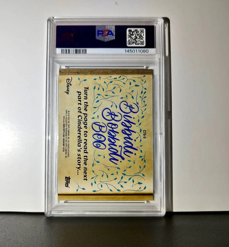 Lucifer traps Gus in a teacup! 2025 Topps Disney #C75-5 PSA 10 - Non-Sports Card Single