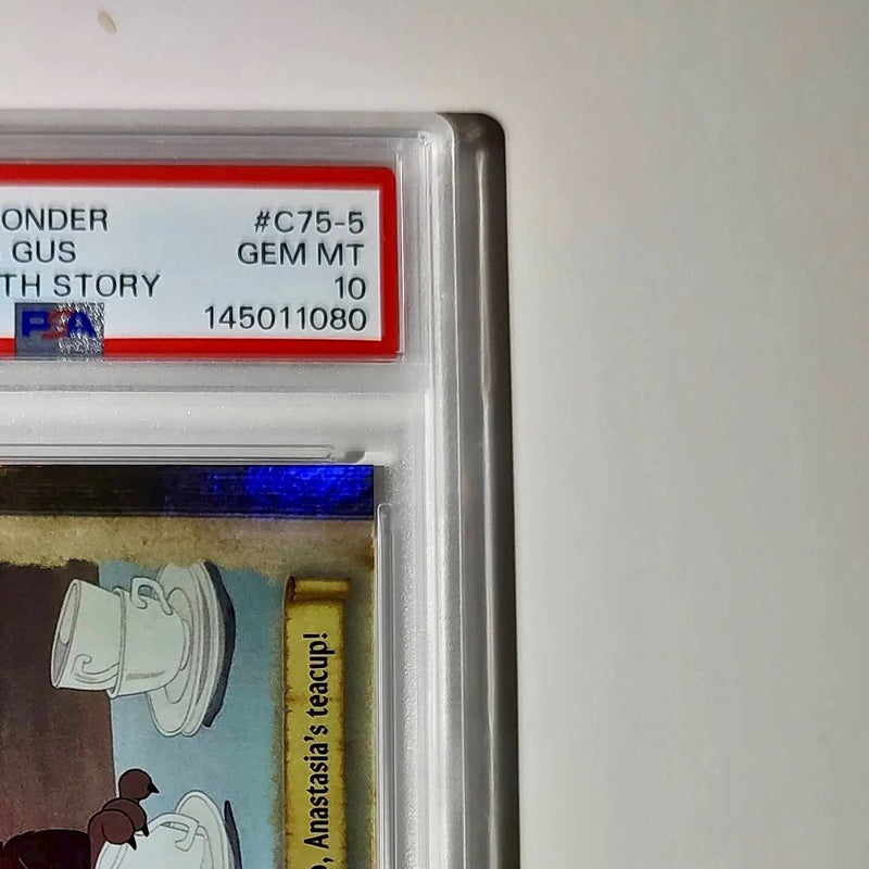 Lucifer traps Gus in a teacup! 2025 Topps Disney #C75-5 PSA 10 - Non-Sports Card Single