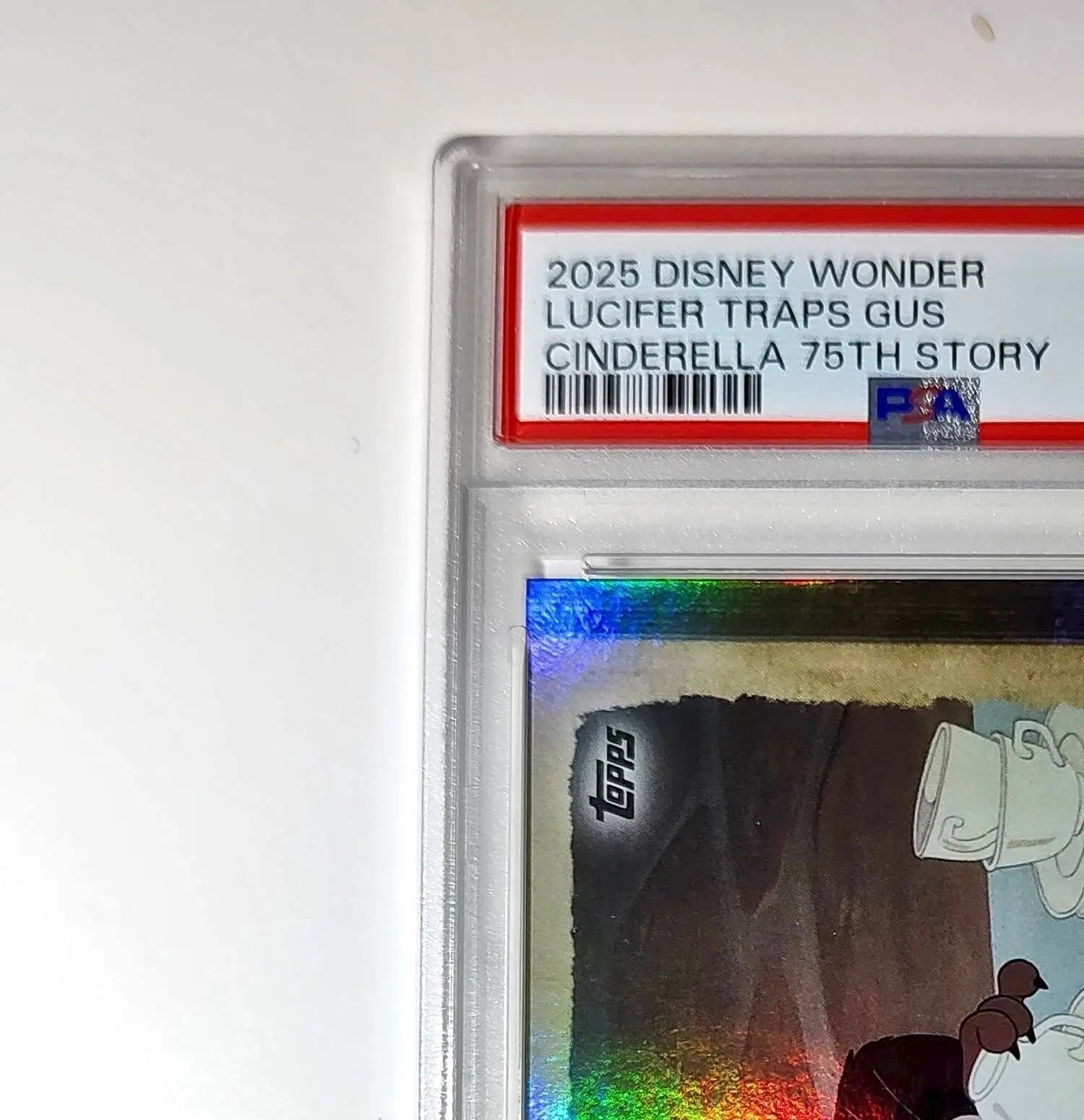 Lucifer traps Gus in a teacup! 2025 Topps Disney #C75-5 PSA 10 - Non-Sports Card Single