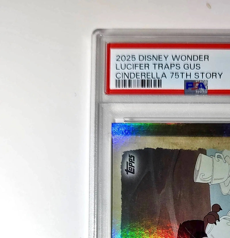 Lucifer traps Gus in a teacup! 2025 Topps Disney #C75-5 PSA 10 - Non-Sports Card Single