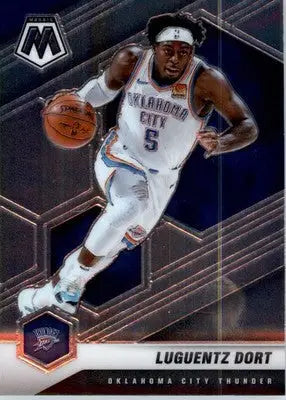 Luguentz Dort - 2020-21 Panini Mosaic - #112 - Basketball - Basketball Card Single